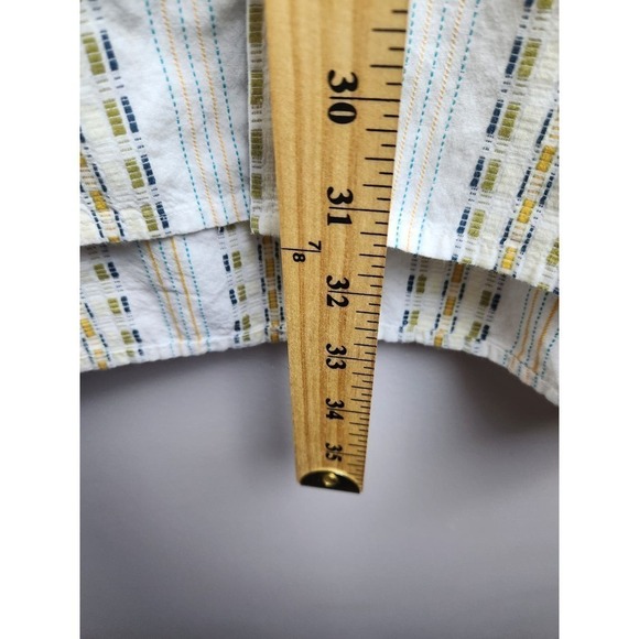 The Territory Ahead Mens Button Front Shirt Sz XL Geometric Western print cotton - Picture 10 of 10